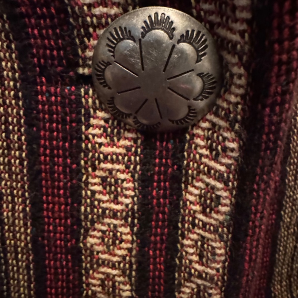 Painted Pony Tapestry Jacket with Airplane design M - Picture 6 of 8
